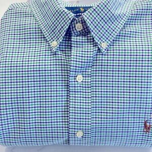 NWOT Ralph Lauren Large Slim Fit Dress Shirt